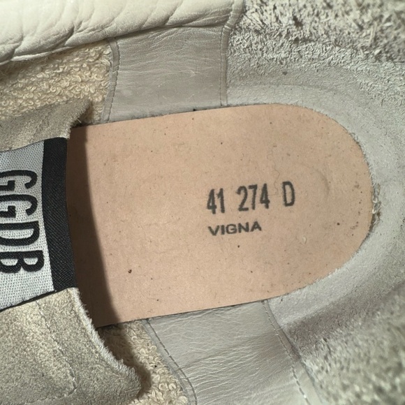 Golden Goose Superstar Sneaker Multi Color Snake White Star Size 41 or US 11 - Picture 10 of 12